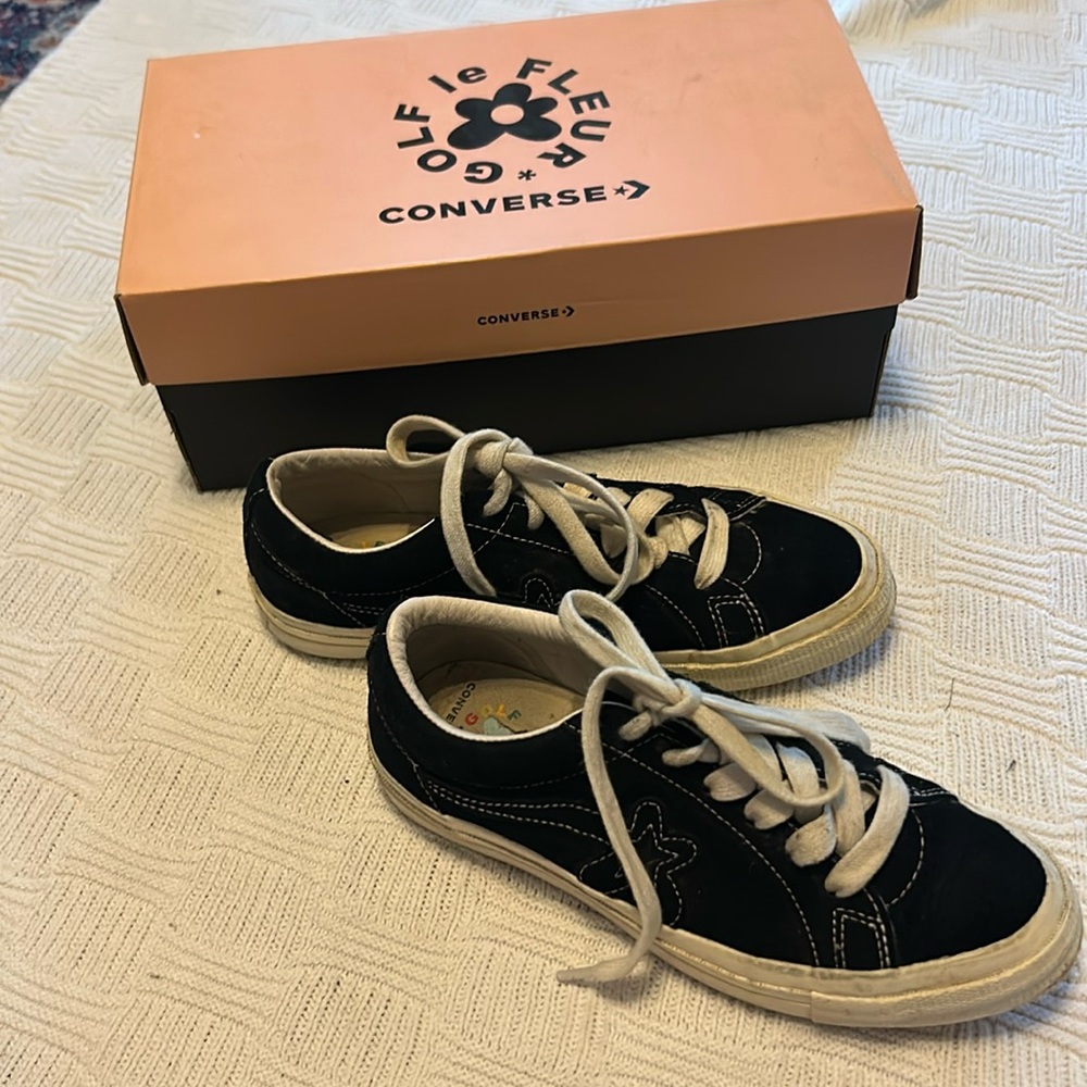 GOLF LE FLEUR Black converse low tops